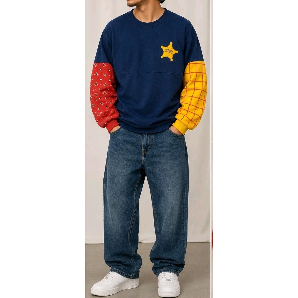 Disney Store Parks Toy Story Woody 25th Anniversary Spirit Jersey XS Cotton - Picture 4 of 10